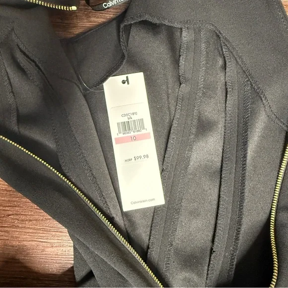 Calvin Klein Black Midi Dress - Picture 10 of 10